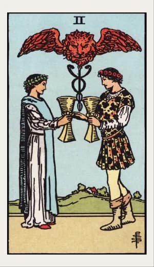 Two of Cups
