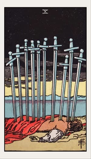Ten of Swords
