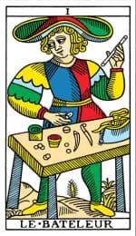 The Magician Tarot de Marseille