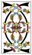 Two of Swords Tarot de Marseille