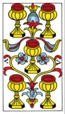 Five of Cups Tarot de Marseille