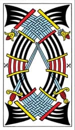 Ten of Swords Tarot de Marseille