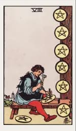 Eight of Pentacles