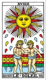 The Sun Tarot de Marseille